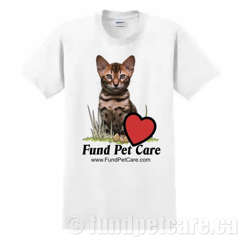 fund pet care t-shirt